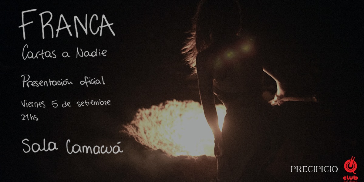 Franca presenta Cartas a Nadie