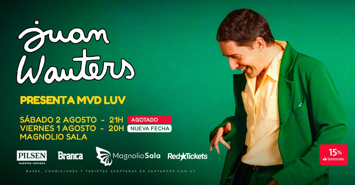 Juan Wauters - Presenta MVD LUV