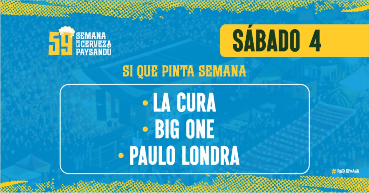 59° Semana de la Cerveza - SÁBADO 04.04