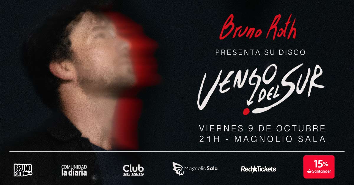 Bruno Roth presenta su disco "Vengo del Sur"