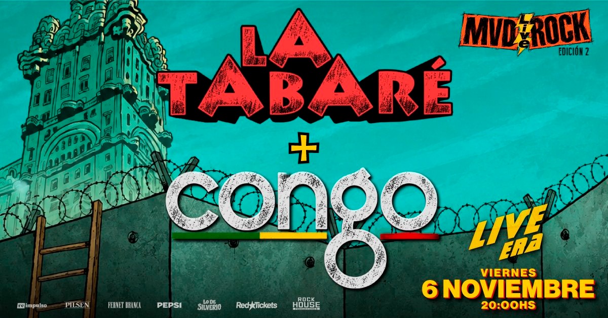 LA TABARE + CONGO - (MVD LIVE ROCK 2)