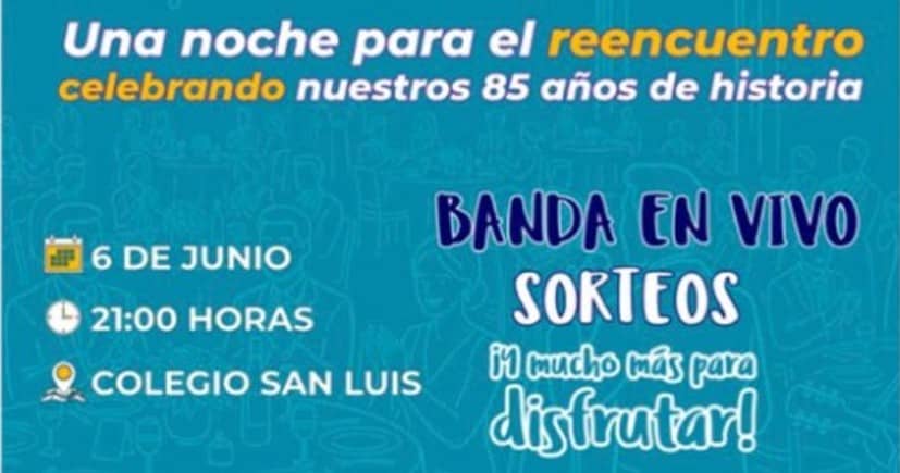 85 años Colegio San Luis Durazno
