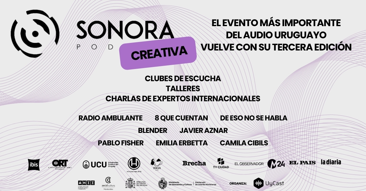 Sonora Creativa - 22/11/2025 - Talleres, charlas, clubes de escucha