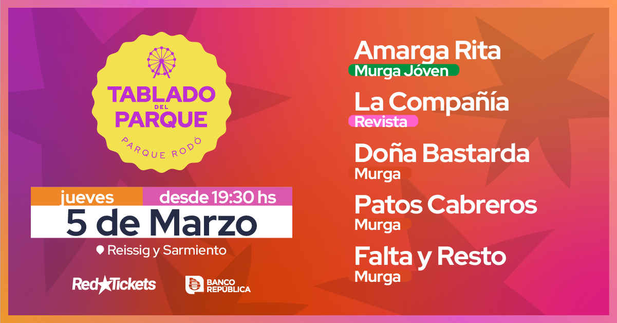 Tablado Parque Rodó