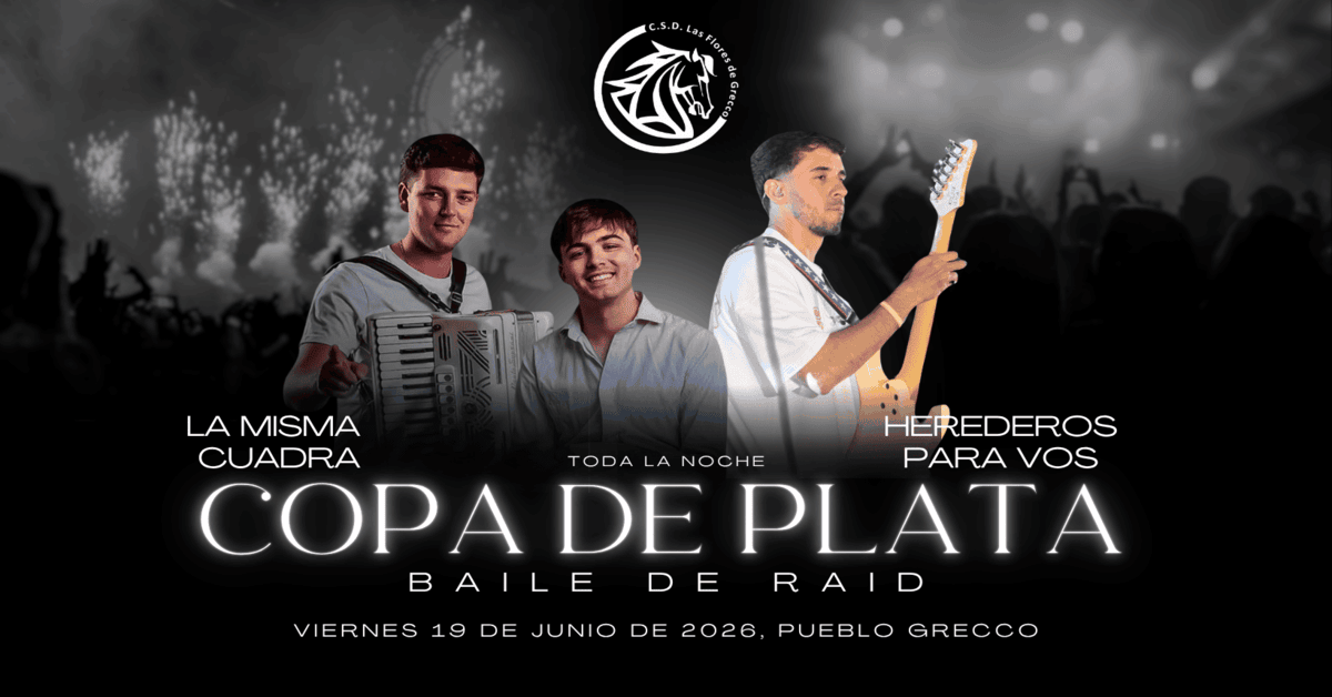 25° EDICIÓN RAID HÍPICO “PUEBLO GRECCO” COPA DE PLATA