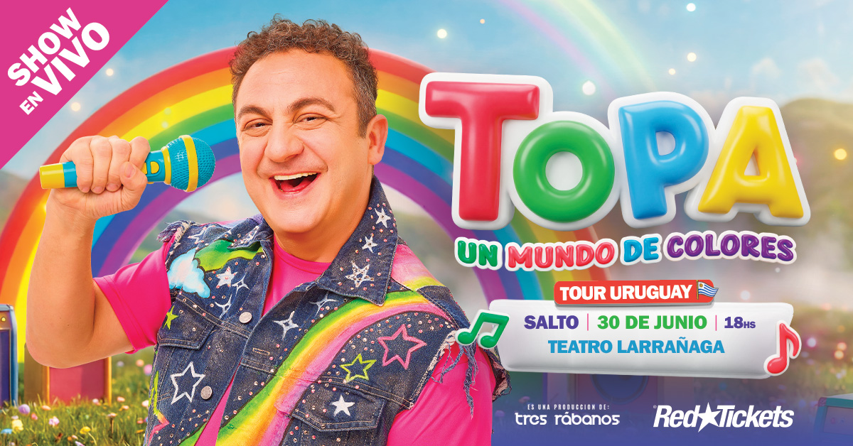 TOPA UN MUNDO DE COLORES EN SALTO