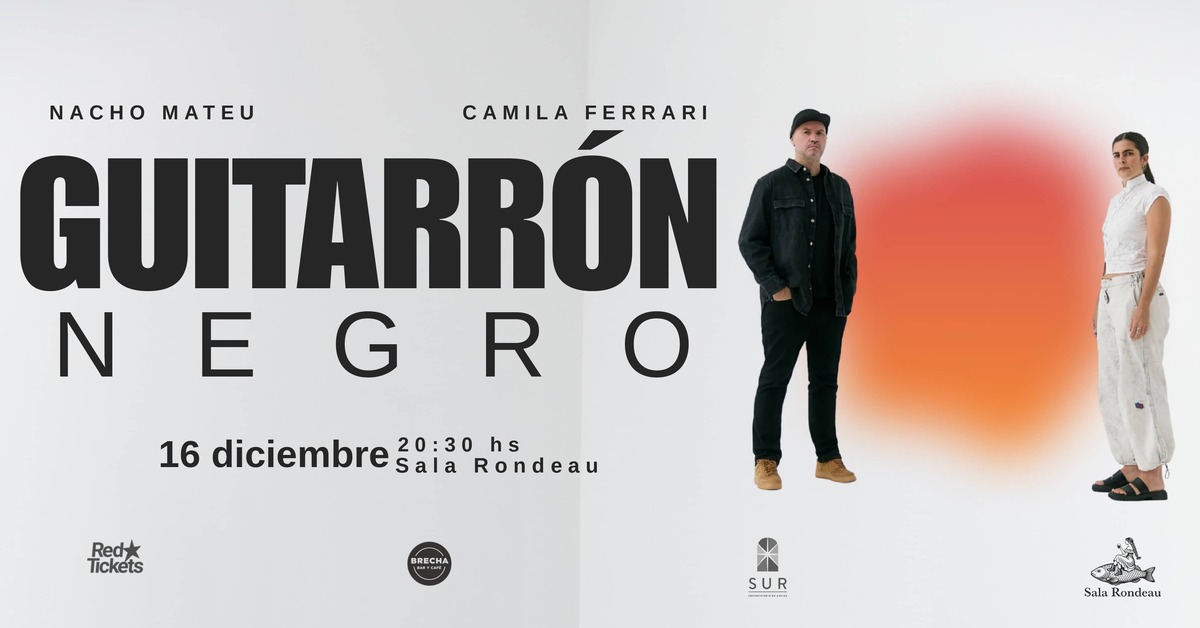 Cami Ferrari y Nacho Mateu presentan GUITARRON NEGRO
