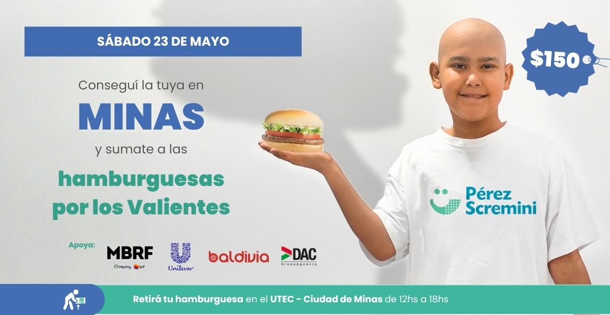 Hamburguesa por los Valientes - MINAS - 23 DE MAYO