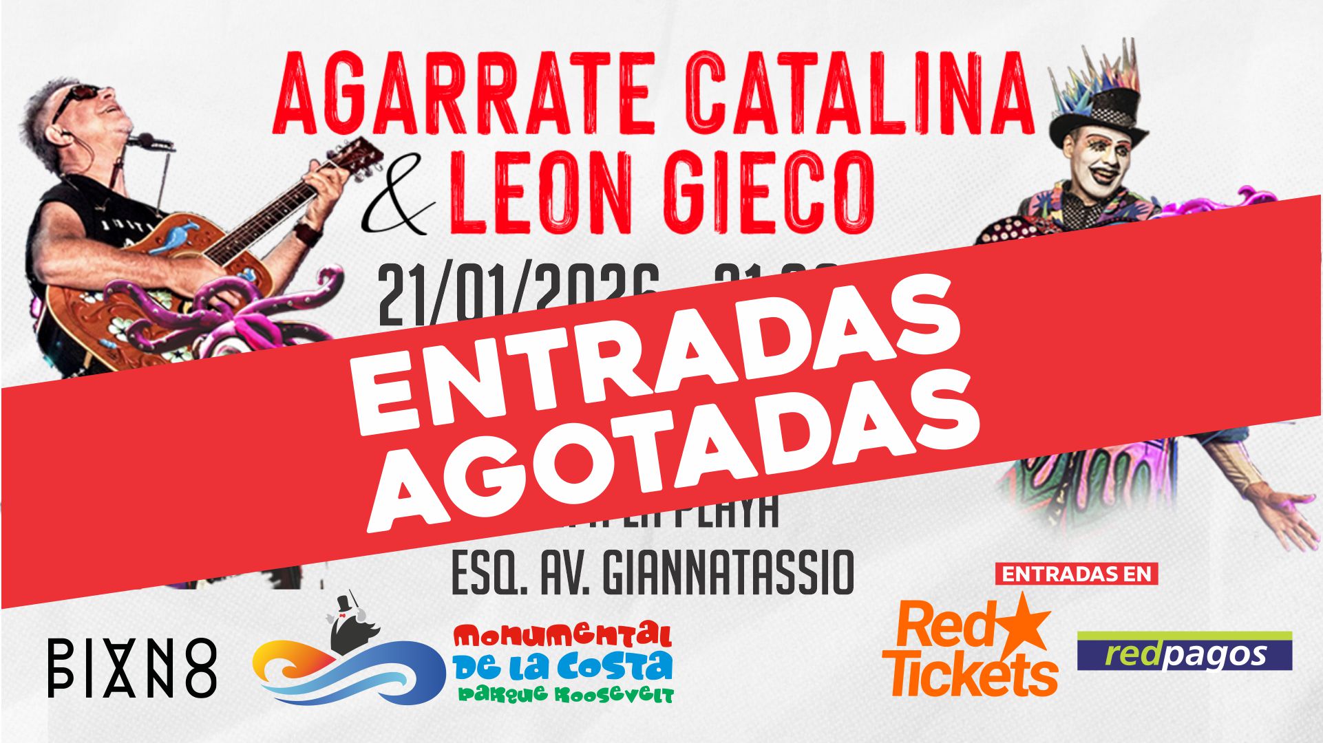 AGARRATE CATALINA Y LEON GIECO