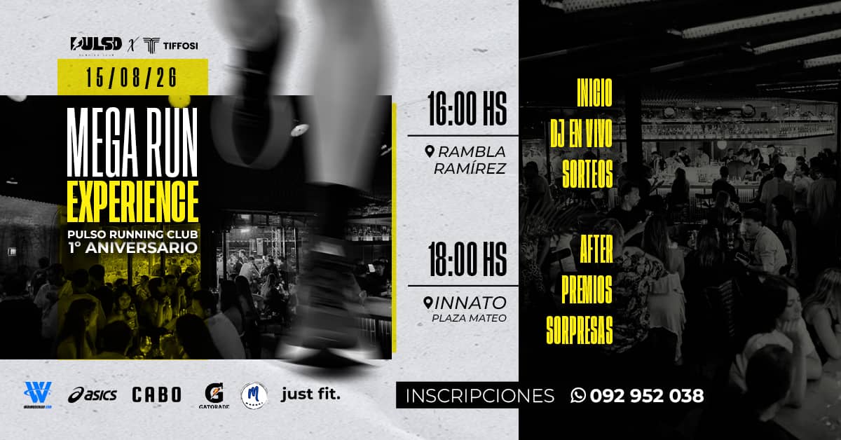 MEGA RUN EXPERIENCE - 1º ANIVERSARIO PULSO