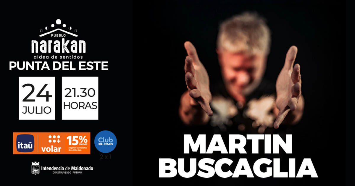 MARTIN BUSCAGLIA en Pueblo Narakan