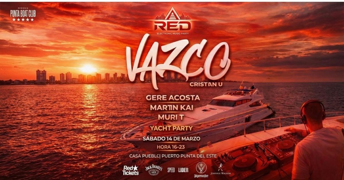 RED ELECTRONIC MUSIC PARTY / FIESTA EN YATE