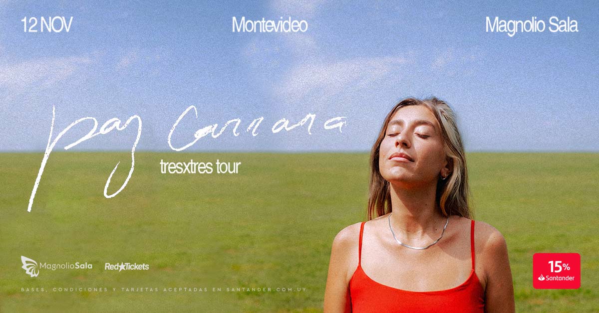 Paz Carrara - tresxtres tour