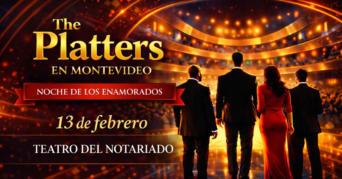 THE PLATTERS - UNA NOCHE INOLVIDABLE - MONTEVIDEO