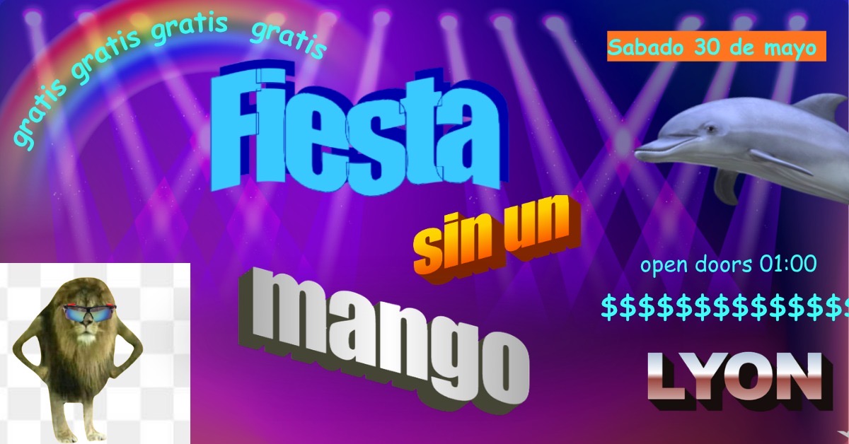 Sin un mango