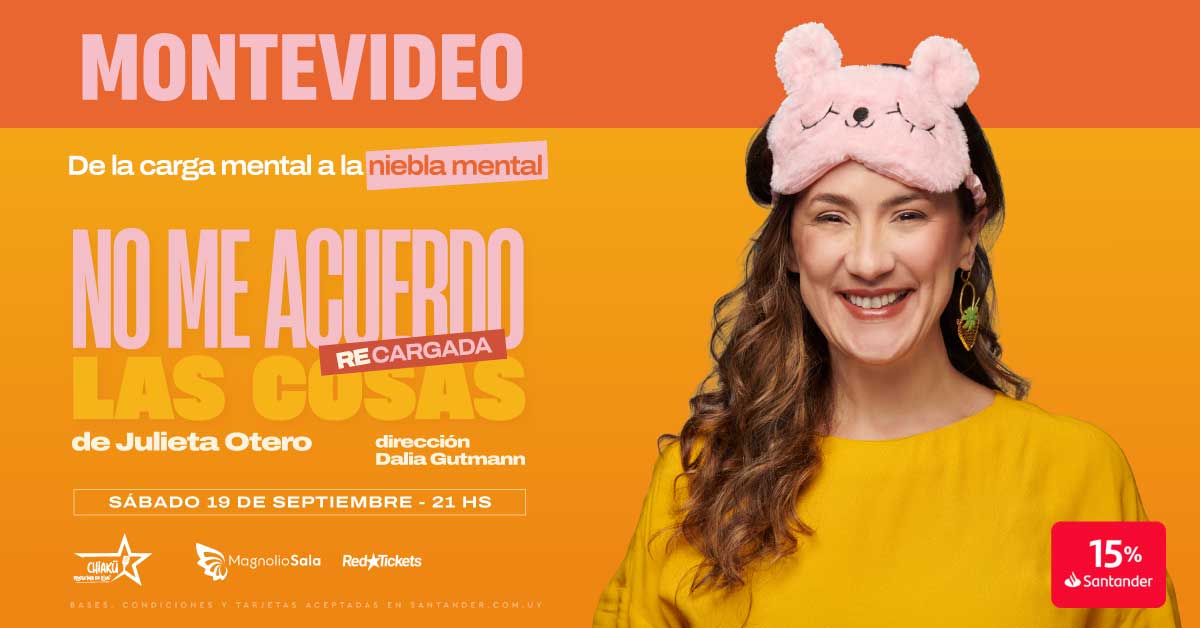NO ME ACUERDO LAS COSAS de Julieta Otero
