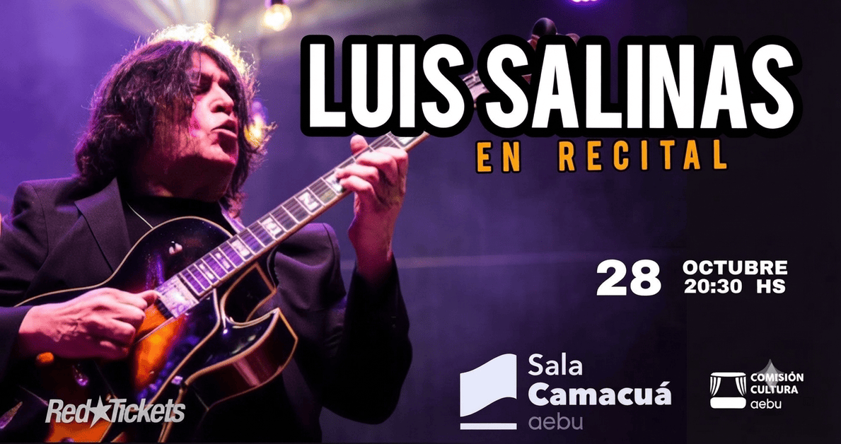 Luis Salinas en Recital