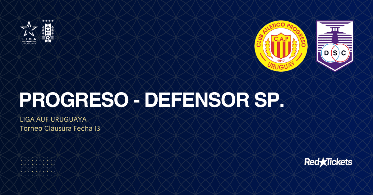 Progreso - Defensor Sp. | Clausura 2026