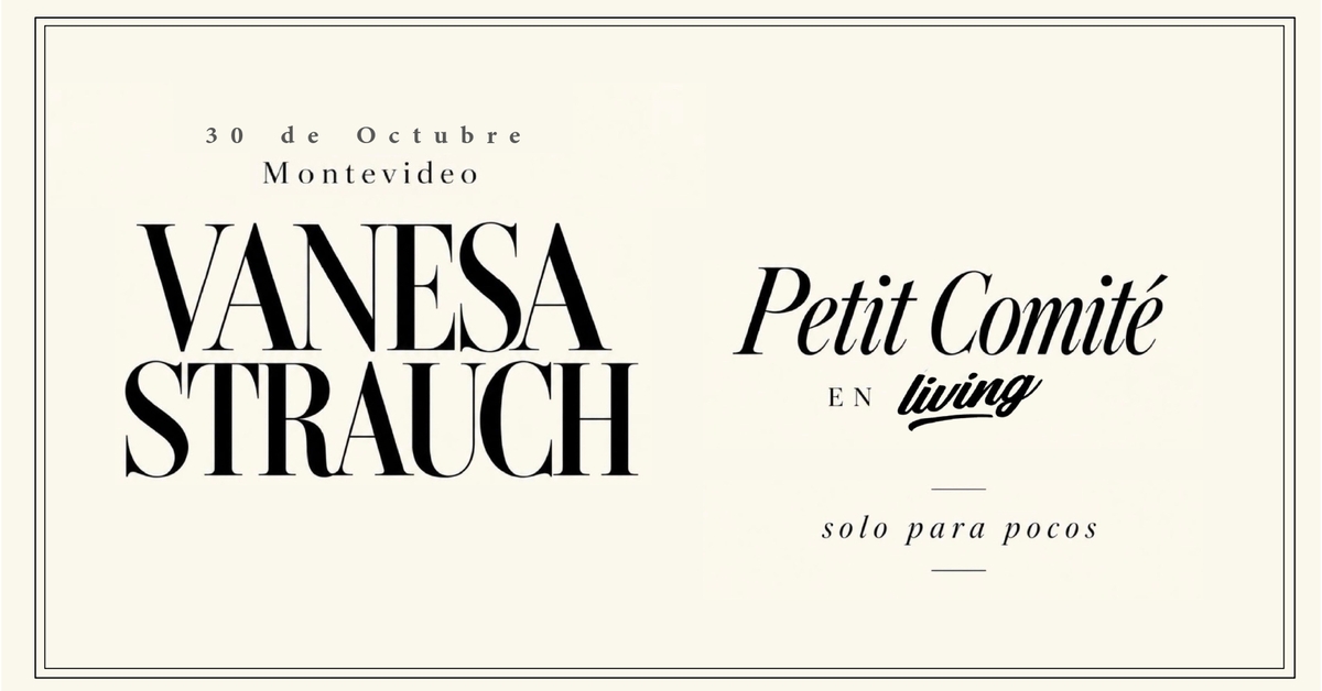 VANESA STRAUCH — PETIT COMITÉ (Nueva función)