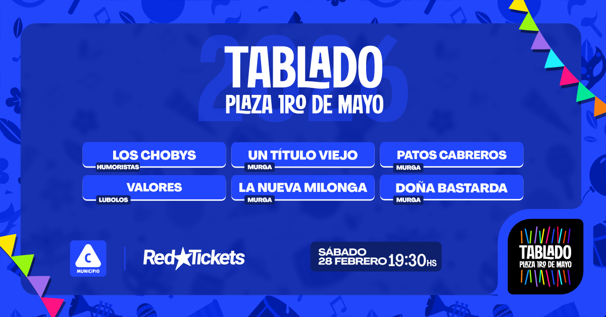TABLADO 1ERO DE MAYO - SÁBADO 28.02
