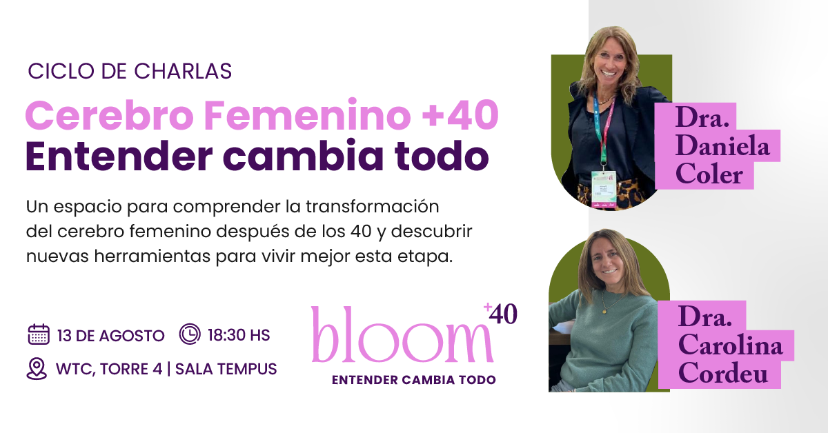 Cerebro Femenino +40. Entender cambia todo.