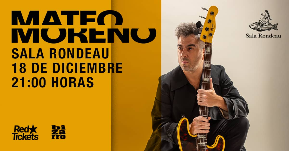 MATEO MORENO EN SALA RONDEAU