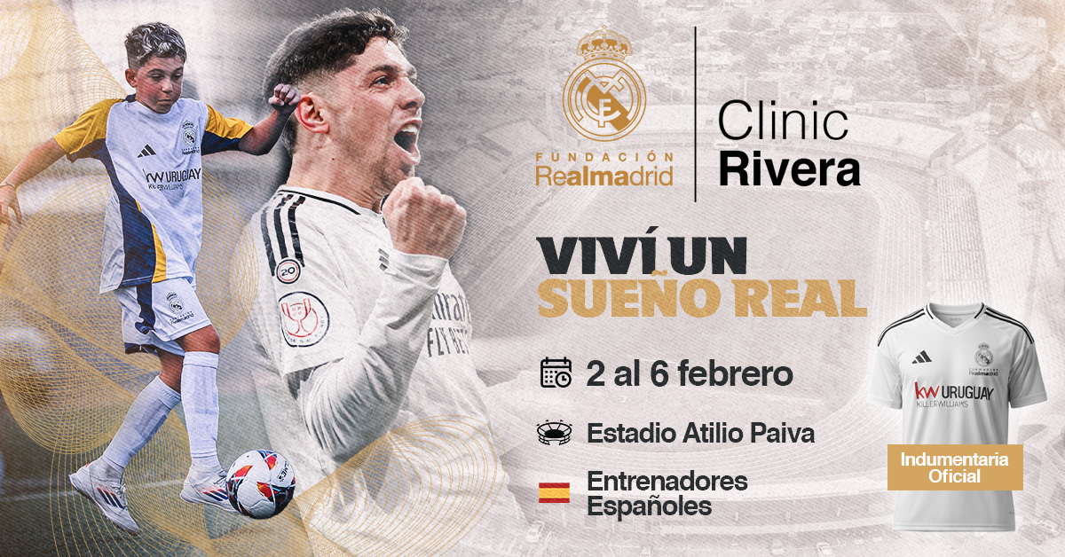 Clínica Fundación Real Madrid 2026 RIVERA