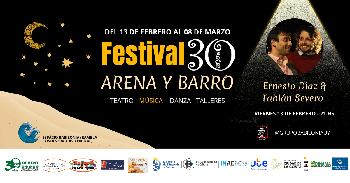 FESTIVAL ARENA Y BARRO - Ernesto Díaz & Fabián Severo