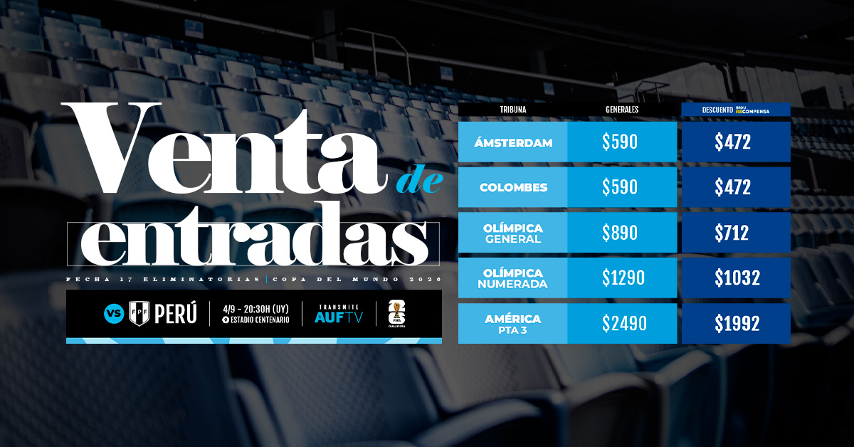 Uruguay - Perú | Eliminatorias 2026
