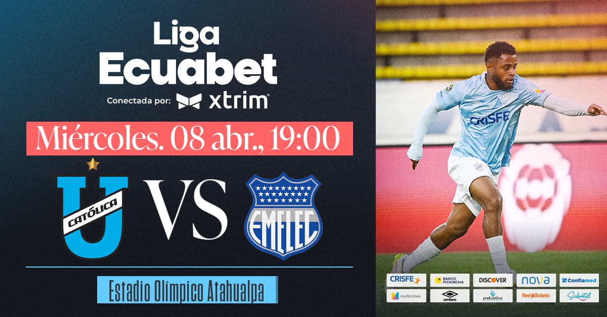 Universidad Católica vs CS Emelec | LE 2026