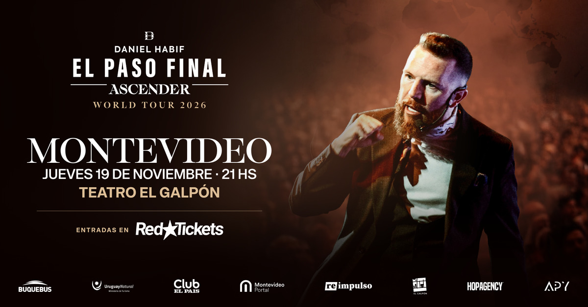 DANIEL HABIF "El Paso Final - Ascender World Tour 2026" (Sala Campodónico)
