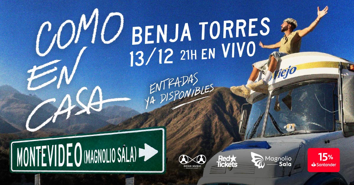 Benja Torres presenta: COMO EN CASA
