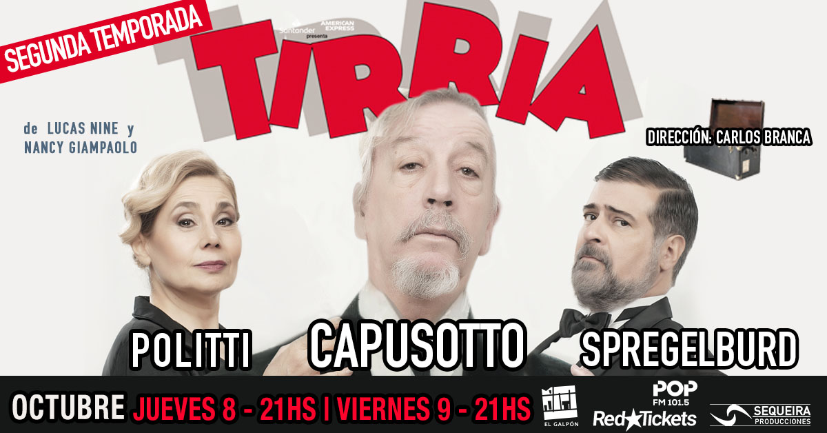 TIRRIA (Sala Campodónico)