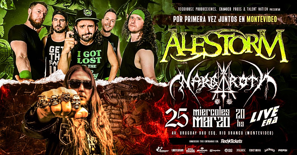 ALESTORM & NARGAROTH - 25/3 -Live Era