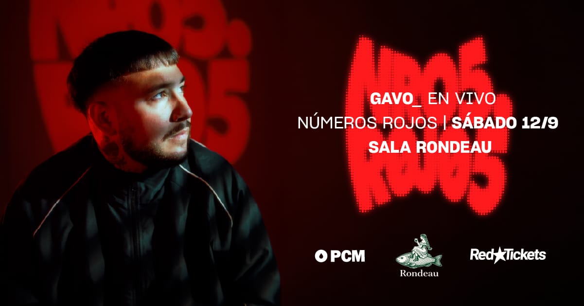 GAVO en vivo en Sala Rondeau