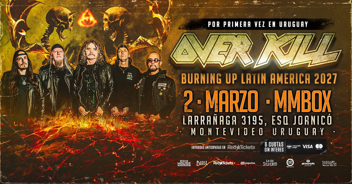OVERKILL en Uruguay