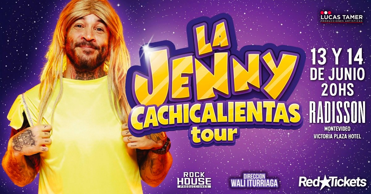 LA JENNY - cachicalientas tour 2026 - Montevideo