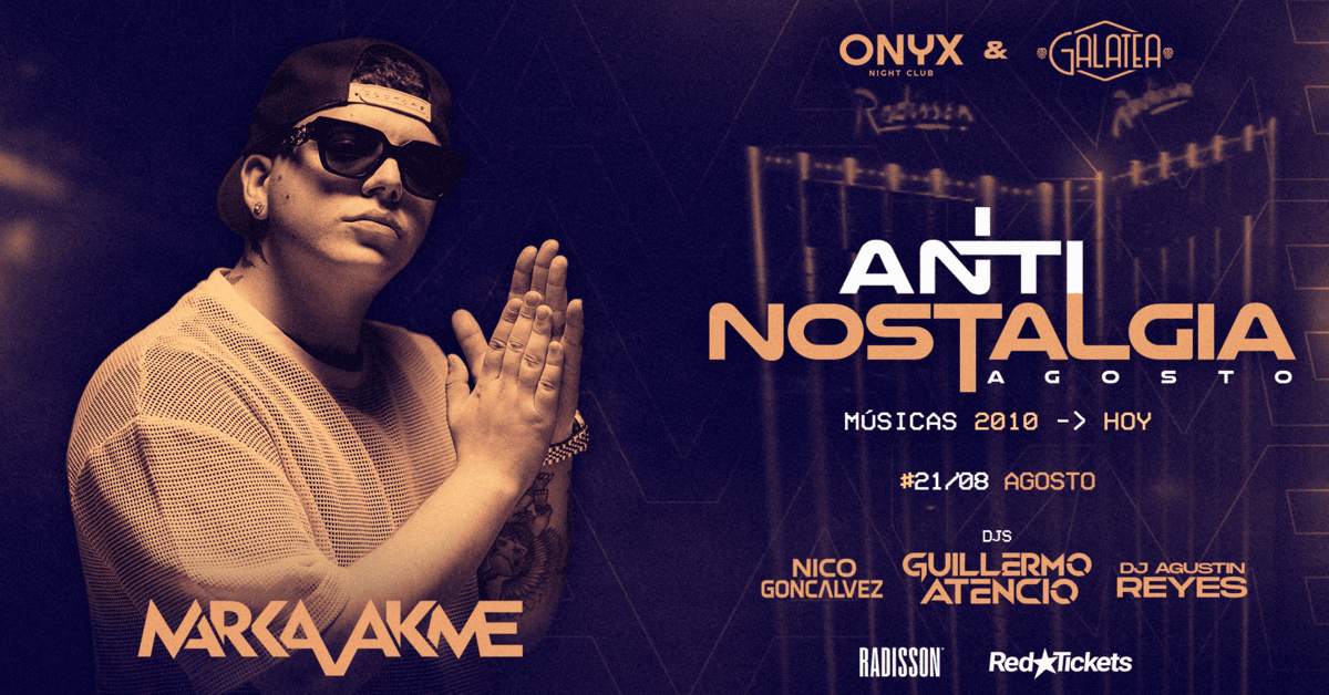 ONYX | 21 de Agosto.