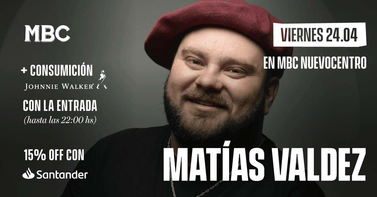 MATIAS VALDEZ - MBC NUEVOCENTRO 24/4