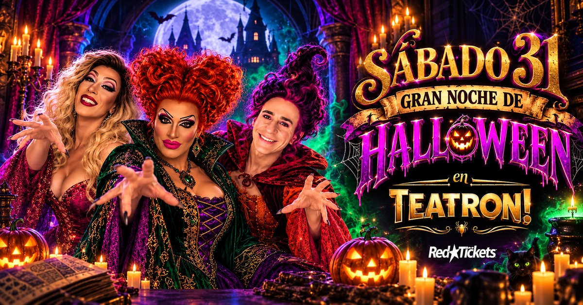 FIESTA HALLOWEEN +30:  PREMIOS , BAILE Y DIVERSION EN TEATRON