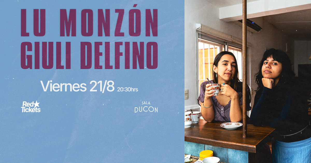 Lu Monzón y Giuli Delfino  en Sala Ducón