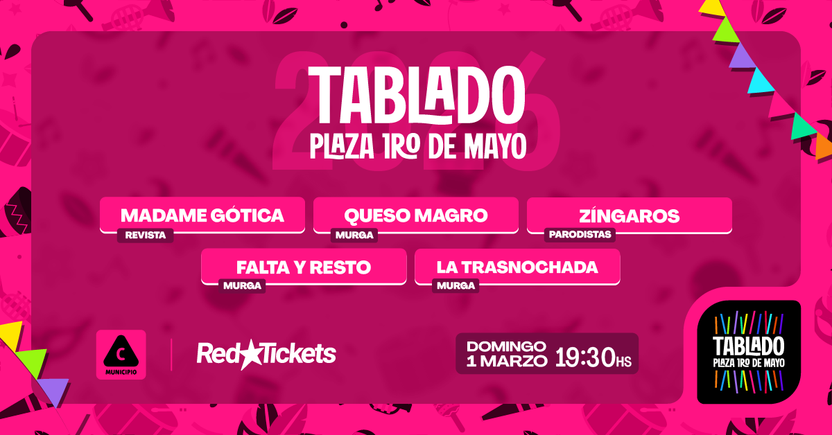 TABLADO 1ERO DE MAYO - DOMINGO 01.03