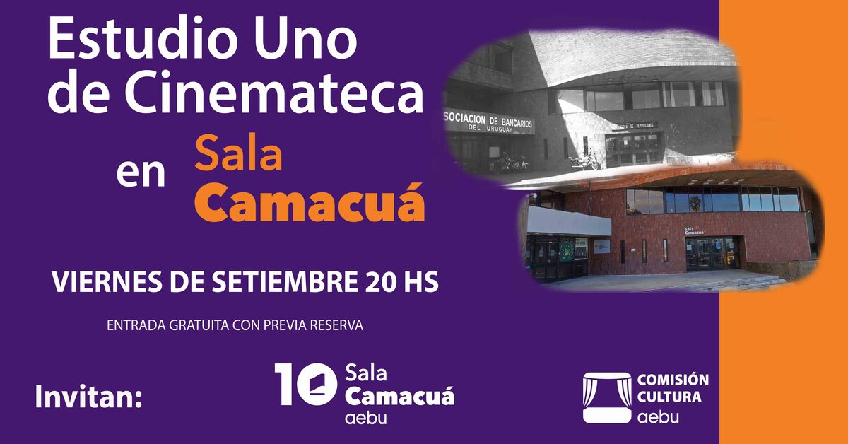 Estudio Uno de Cinemateca en Sala Camacuá