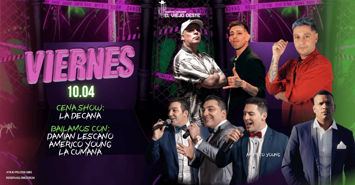 VIERNES 10.04 EN EL VIEJO OESTE