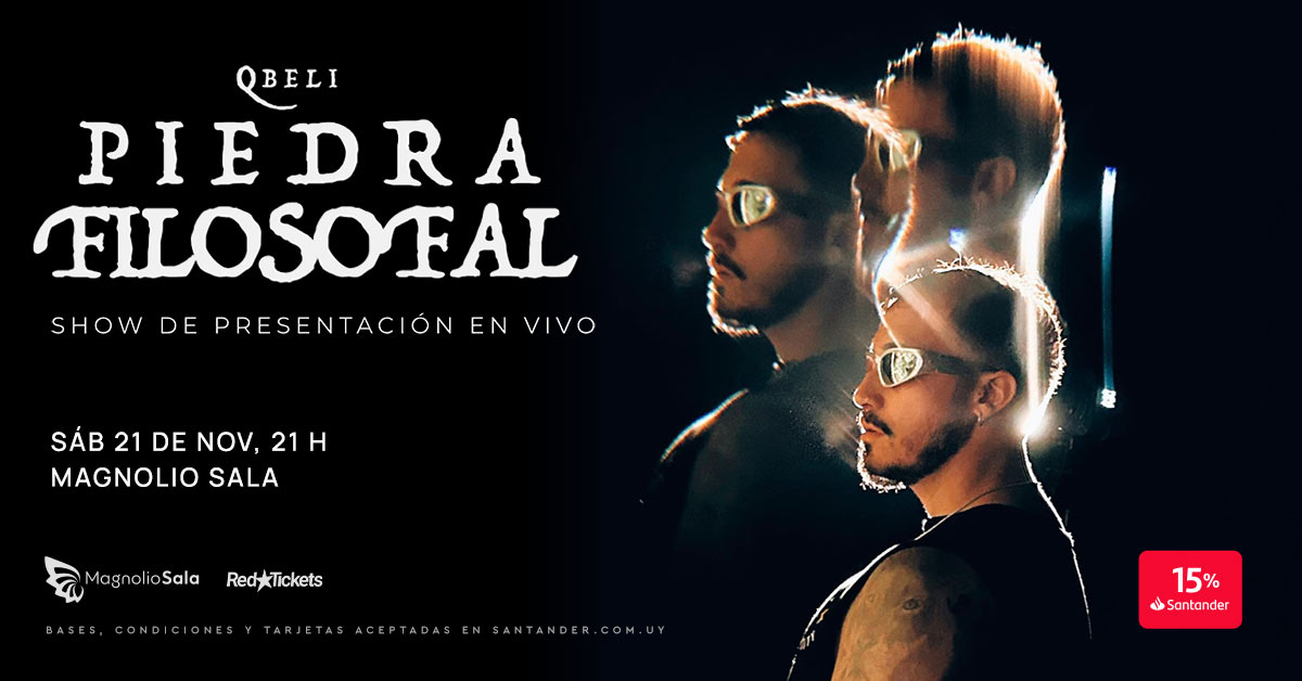 QBELI - Piedra Filosofal - Show de presentación en vivo
