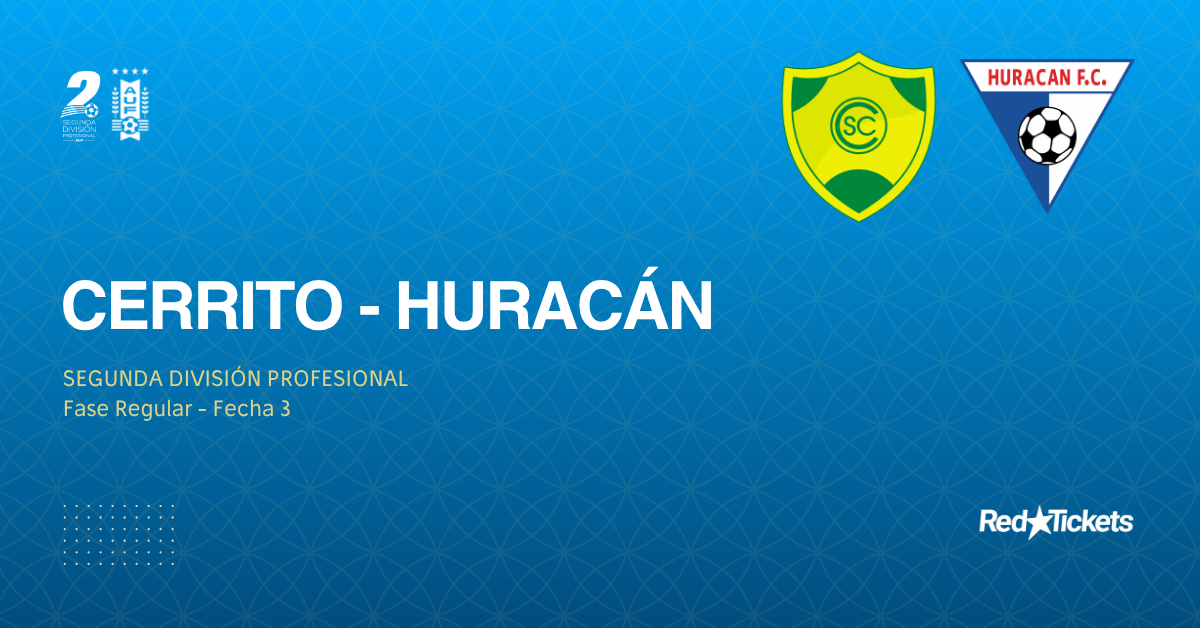 Cerrito - Huracán | Fase Regular 2026