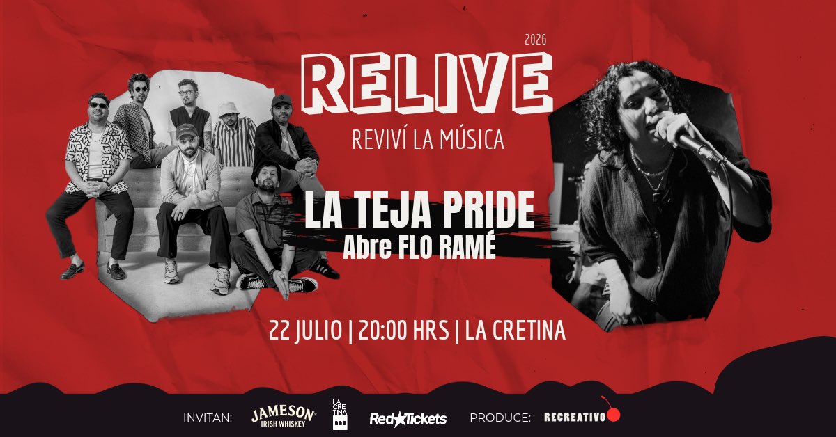 RELIVE presenta: Latejapride* & Flo Ramé en La Cretina