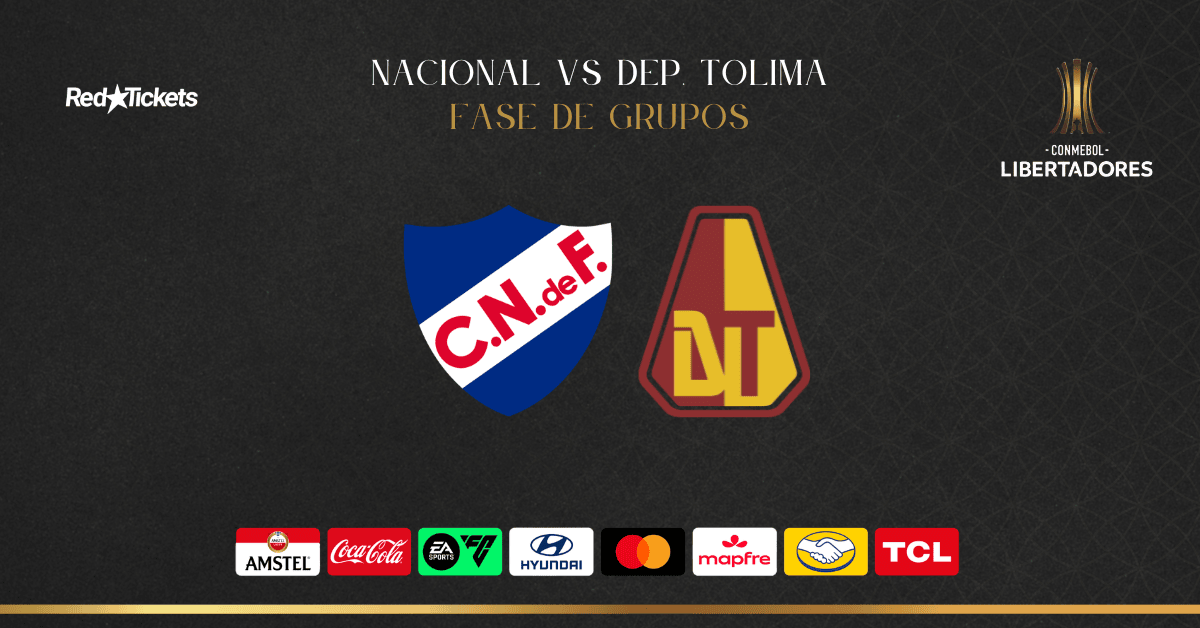 Nacional VS Dep. Tolima  - Libertadores 2026