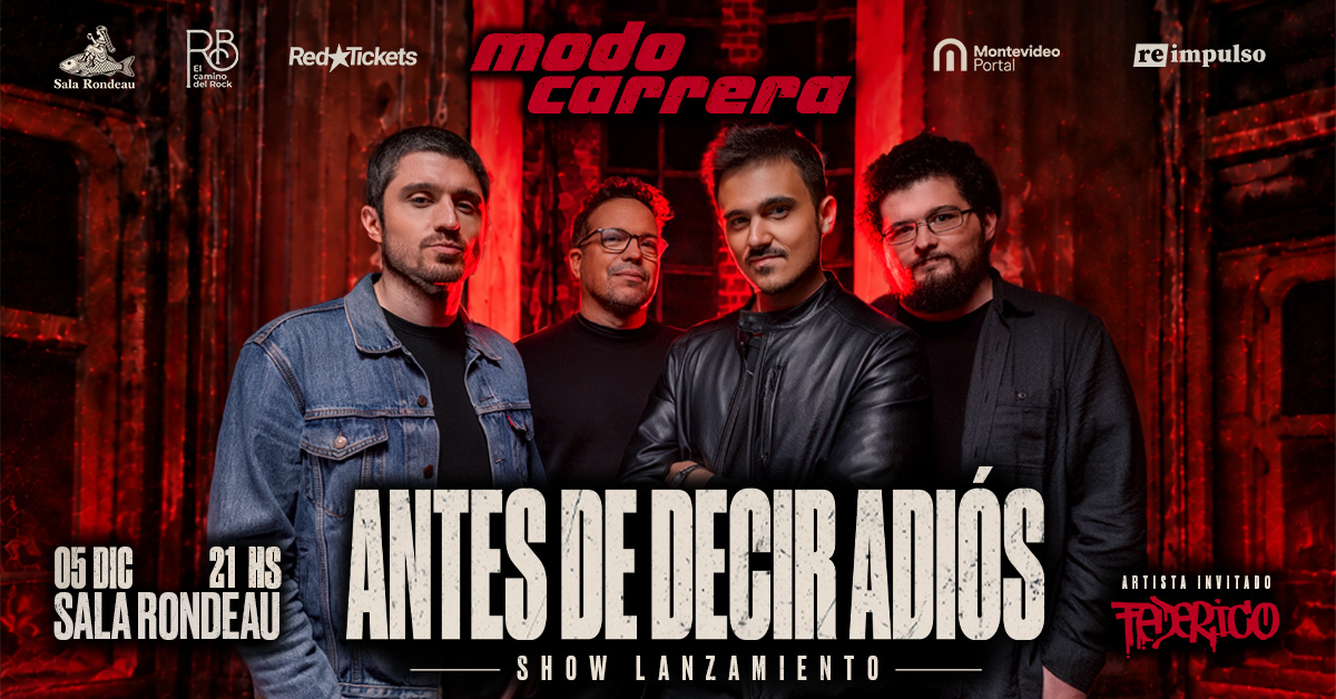 MODO CARRERA presenta “Antes de Decir Adiós”