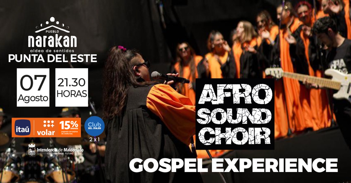 AFRO SOUND CHOIR l GOSPEL EXPERIENCE I 7 de Agosto